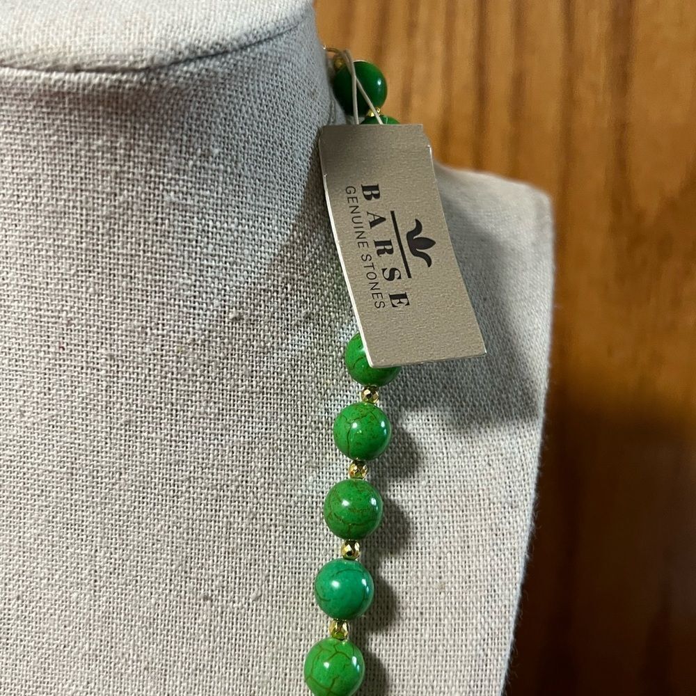 NWT Barse Genuine Stones Statement Necklace 
Genuine Magnesite & Jasper - Picture 7 of 8